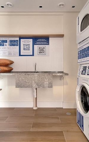Apartamento para alugar com 35m², 2 quartos e sem vaga Apartamento para alugar com 35m², 2 quartos e sem vagaLavanderia