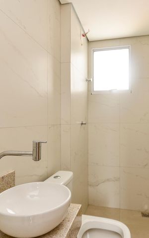 Apartamento à venda com 50m², 2 quartos e 2 vagas Apartamento à venda com 50m², 2 quartos e 2 vagasBanheiro Social