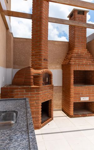 Apartamento para alugar com 36m², 2 quartos e sem vagaÁrea comum - Churrasqueira