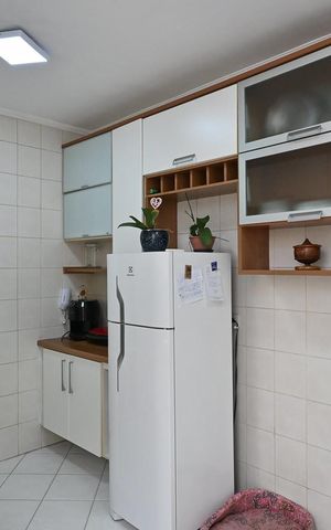 Casa de condomínio à venda com 156m², 3 quartos e 2 vagasCozinha
