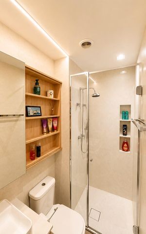Apartamento à venda com 69m², 2 quartos e 1 vaga Apartamento à venda com 69m², 2 quartos e 1 vagaBanheiro 2