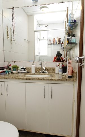 Apartamento à venda com 85m², 3 quartos e 1 vagaBanheiro da Suíte