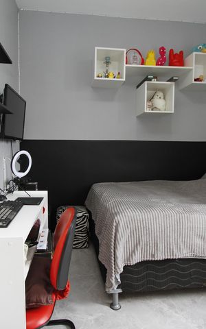 Apartamento à venda com 85m², 3 quartos e 1 vagaQuarto 3