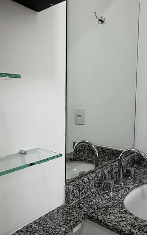 Apartamento para alugar com 36m², 1 quarto e 1 vaga Apartamento para alugar com 36m², 1 quarto e 1 vagaBanheiro