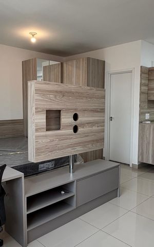 Apartamento para alugar com 36m², 1 quarto e 1 vaga Apartamento para alugar com 36m², 1 quarto e 1 vagaSala