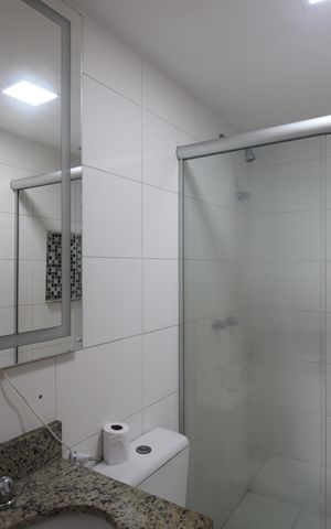 Apartamento à venda com 75m², 3 quartos e 1 vagaBanheiro social
