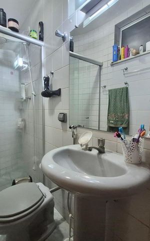 Apartamento à venda com 125m², 3 quartos e 1 vaga Apartamento à venda com 125m², 3 quartos e 1 vagaBanheiro Suíte 1