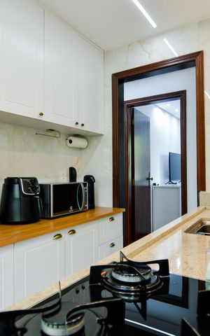 Apartamento para alugar com 52m², 2 quartos e 1 vagaCozinha 