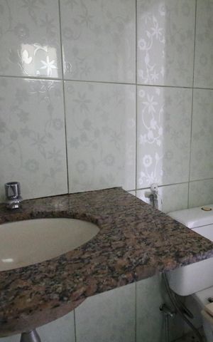Apartamento para alugar com 110m², 3 quartos e 1 vagaBanheiro da Suíte 2