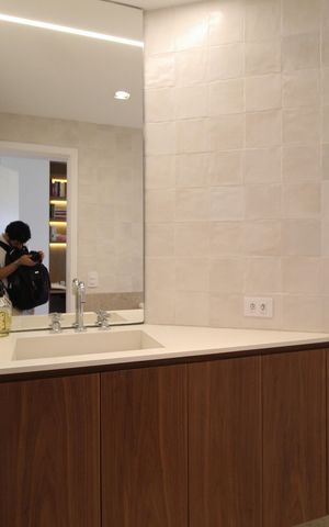 Apartamento para alugar com 155m², 3 quartos e 2 vagasBanheiro da Suíte 1