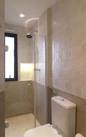 Apartamento para alugar com 155m², 3 quartos e 2 vagasBanheiro da Suíte 1