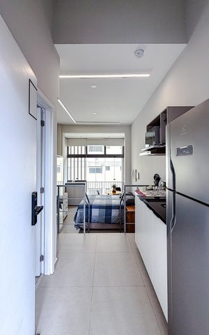 Studio para alugar com 27m², 1 quarto e sem vagaCozinha