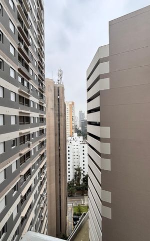 Apartamento para alugar com 25m², 1 quarto e sem vagaVaranda