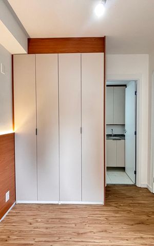 Apartamento para alugar com 25m², 1 quarto e sem vagaSuíte