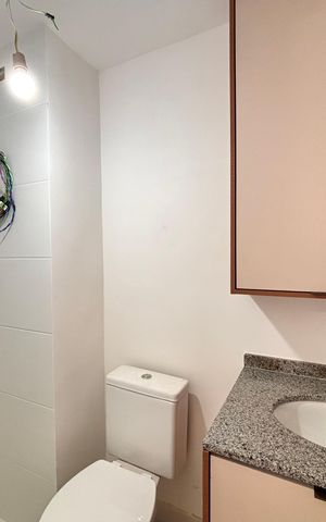 Apartamento para alugar com 25m², 1 quarto e sem vagaBanheiro da Suíte