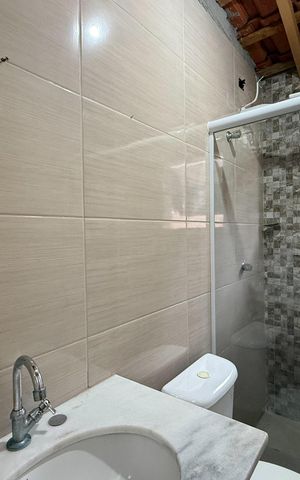 Casa para alugar com 42m², 2 quartos e sem vaga Casa para alugar com 42m², 2 quartos e sem vagaBanheiro