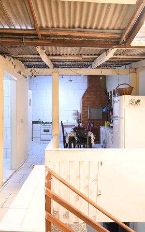 Casa à venda com 55m², 3 quartos e 2 vagasÁrea gourmet
