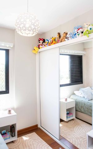 Apartamento à venda com 93m², 3 quartos e 1 vagaQuarto 3
