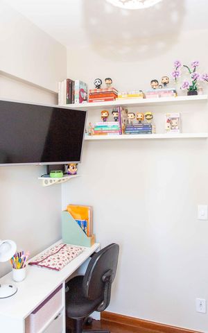 Apartamento à venda com 93m², 3 quartos e 1 vagaQuarto 3