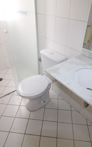 Apartamento para alugar com 60m², 2 quartos e 1 vagaBanheiro da Suíte