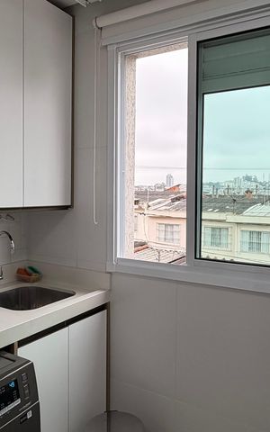 Apartamento à venda com 57m², 2 quartos e 1 vaga Apartamento à venda com 57m², 2 quartos e 1 vagaÁrea de serviço