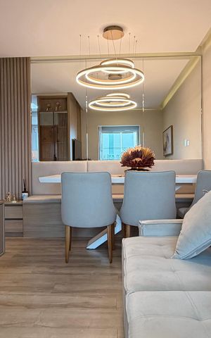 Apartamento à venda com 57m², 2 quartos e 1 vaga Apartamento à venda com 57m², 2 quartos e 1 vagaSala