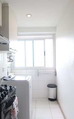 Apartamento à venda com 83m², 3 quartos e 2 vagasÁrea de serviço