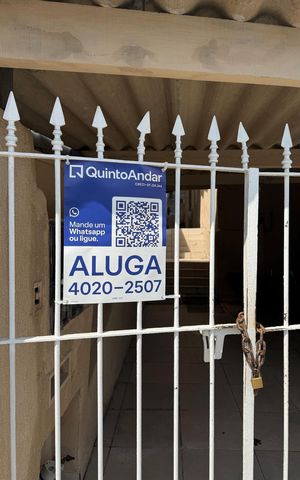 Casa para alugar com 60m², 1 quarto e 1 vaga Casa para alugar com 60m², 1 quarto e 1 vagaPlaca