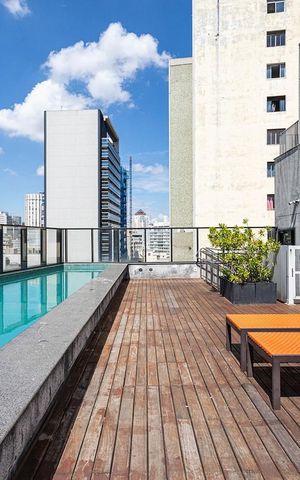 Studio à venda com 30m², 1 quarto e sem vagaÁrea externa