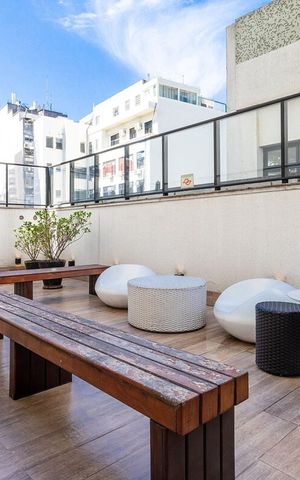 Studio à venda com 30m², 1 quarto e sem vagaÁrea externa