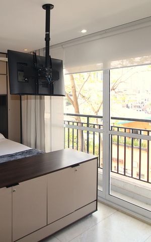 Studio à venda com 31m², 1 quarto e 1 vagaStudio