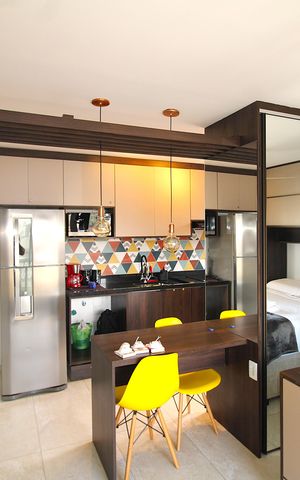 Studio à venda com 31m², 1 quarto e 1 vagaStudio
