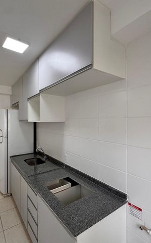Apartamento à venda com 48m², 2 quartos e 1 vagaCozinha e Área de Serviço