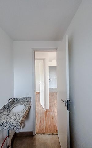 Apartamento para alugar com 47m², 2 quartos e sem vagaBanheiro