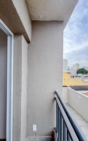 Apartamento para alugar com 47m², 2 quartos e sem vagaVaranda