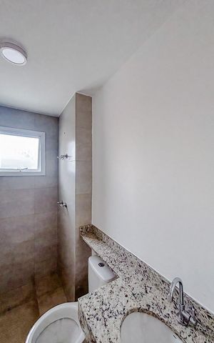 Apartamento para alugar com 47m², 2 quartos e sem vagaBanheiro
