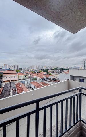 Apartamento para alugar com 47m², 2 quartos e sem vagaVaranda