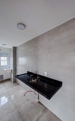 Apartamento para alugar com 47m², 2 quartos e sem vagaCozinha e Área de Serviço