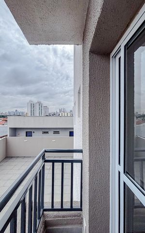 Apartamento para alugar com 47m², 2 quartos e sem vagaVaranda