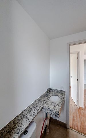 Apartamento para alugar com 47m², 2 quartos e sem vagaBanheiro
