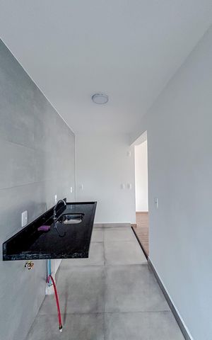 Apartamento para alugar com 47m², 2 quartos e sem vagaCozinha e Área de Serviço