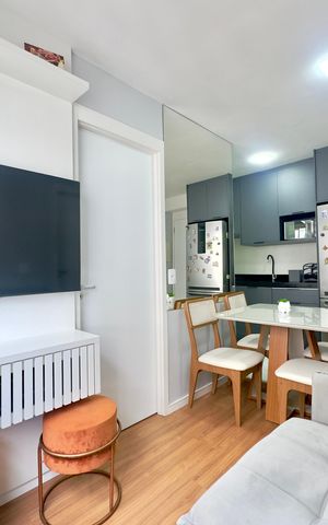 Apartamento à venda com 36m², 2 quartos e 1 vagaSala