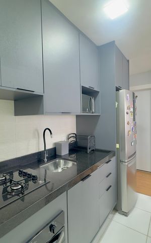 Apartamento à venda com 36m², 2 quartos e 1 vagaCozinha