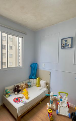 Apartamento à venda com 36m², 2 quartos e 1 vagaQuarto 2