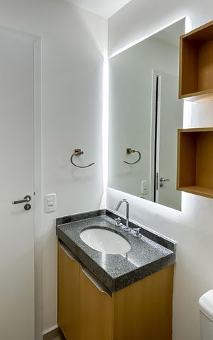 Studio para alugar com 25m², 1 quarto e 1 vaga