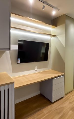 Studio para alugar com 25m², 1 quarto e 1 vaga