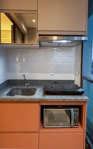 Studio para alugar com 25m², 1 quarto e sem vaga