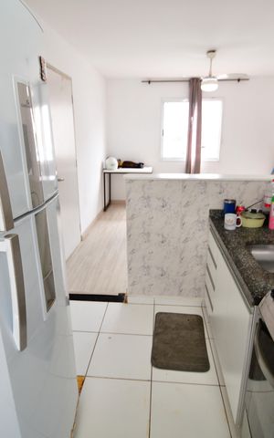 Apartamento à venda com 46m², 2 quartos e 1 vagaCozinha