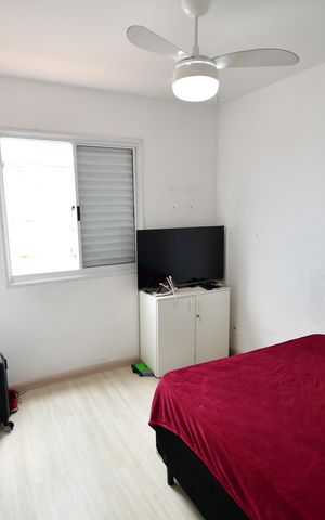 Apartamento à venda com 46m², 2 quartos e 1 vagaQuarto 2