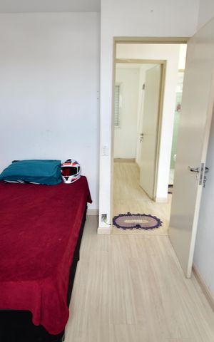 Apartamento à venda com 46m², 2 quartos e 1 vagaQuarto 2